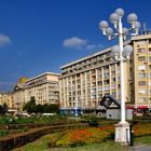 Roumanie - Timisoara - Place de la victoire - Lampadaire.