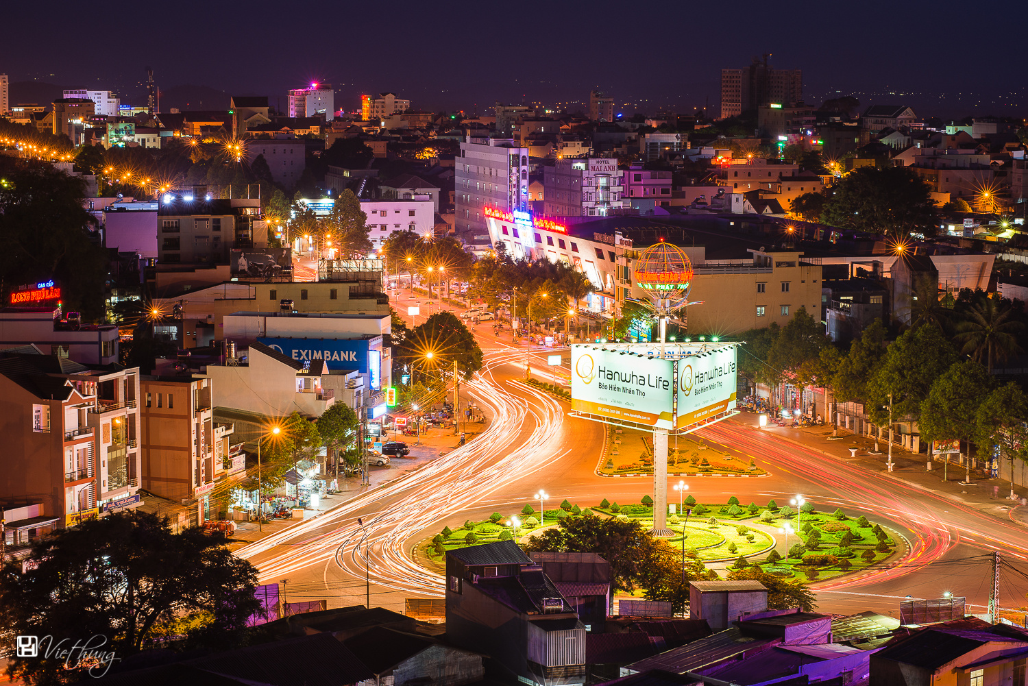 Roundabout in Buon Ma Thuoc - Daklak