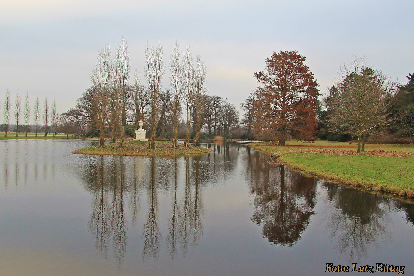 Rousseau-Insel - Wahrzeichen des Wörlitzer Parks