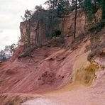 Roussilion im Luberon vor 30 Jahren Einstieg in die Stollen #3