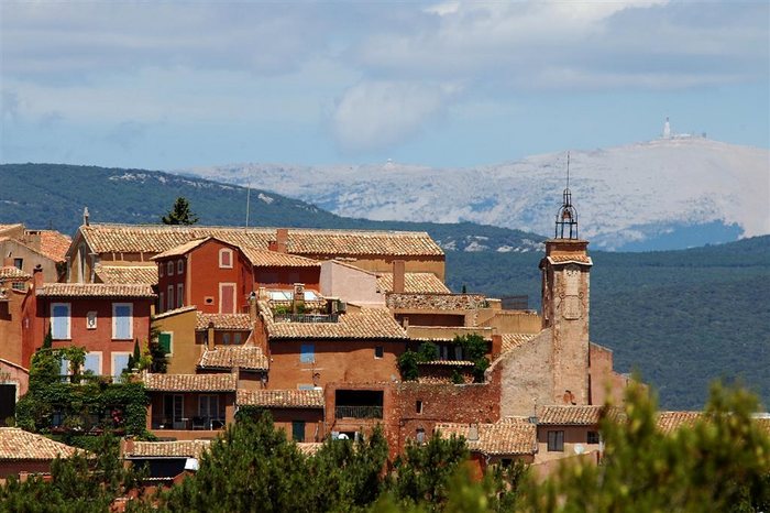 Roussilion, so nah am Mt. Ventoux