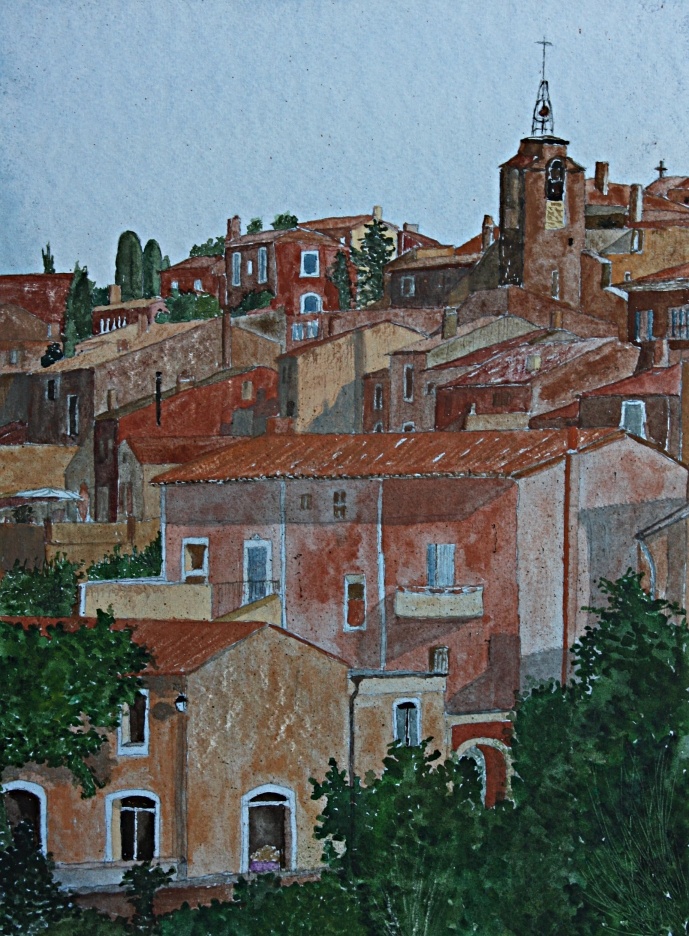 Roussillon Aquarell (neu)