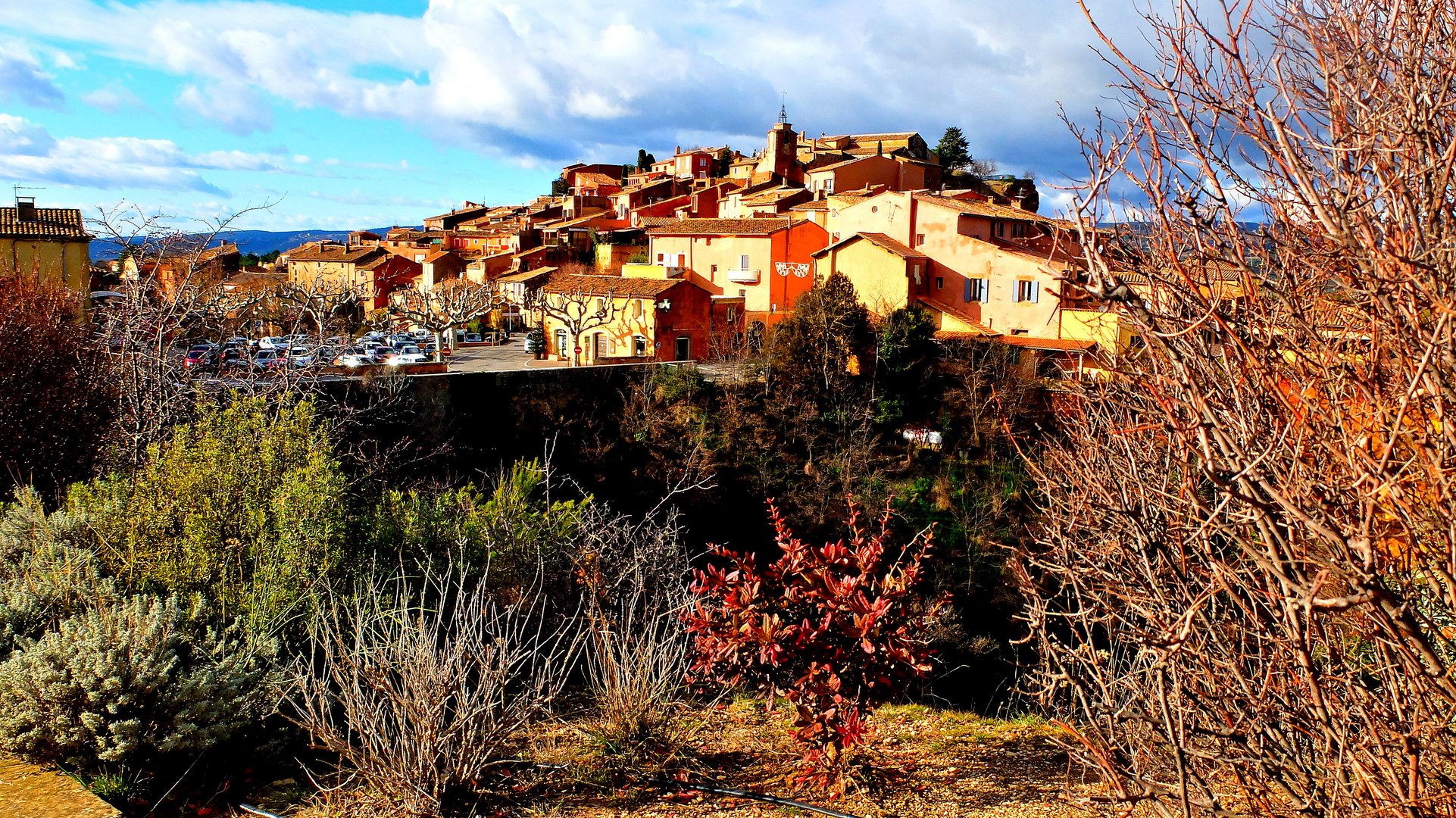 Roussillon en hiver