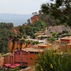 Roussillon mit seinen Ockerfelsen