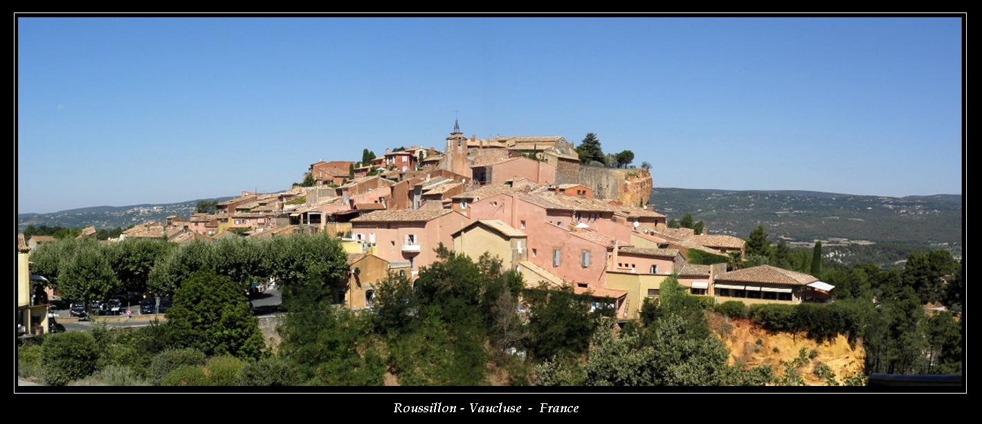 Roussillon Vaucluse - France