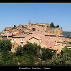 Roussillon Vaucluse - France