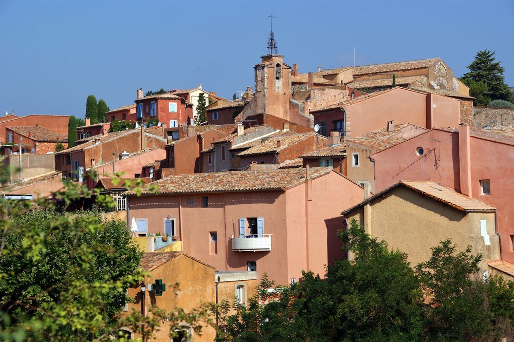 ROUSSILLON (Vaucluse) - France - Juillet 2010 -