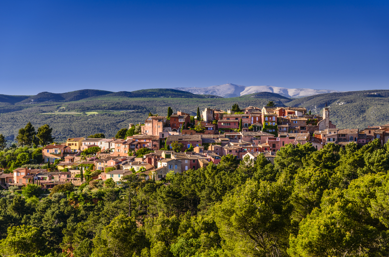 Roussillon, Vaucluse, Provence, Frankreich