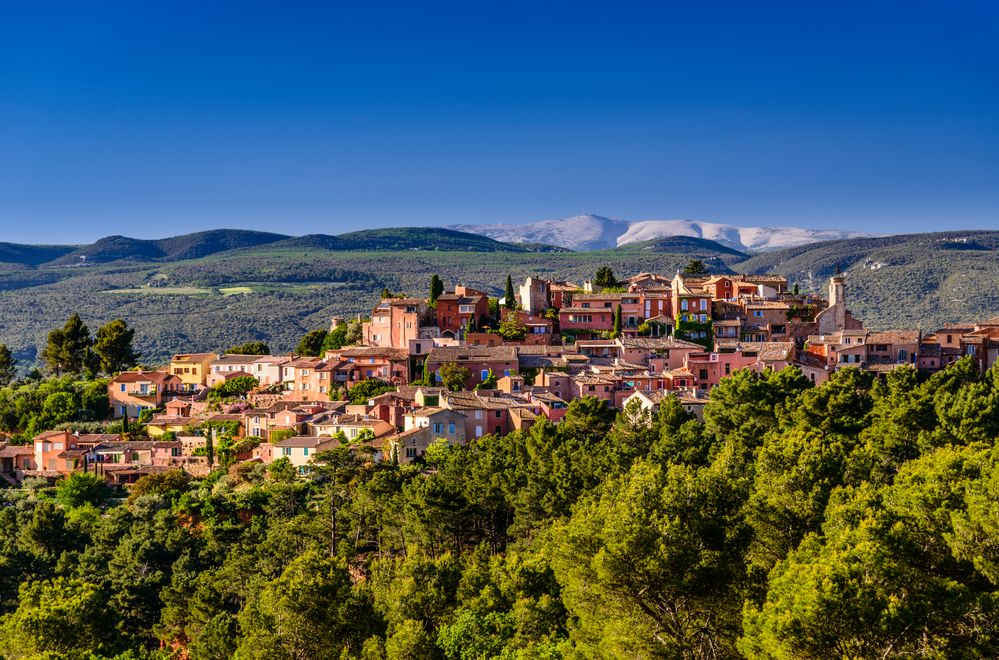 Roussillon, Vaucluse, Provence, Frankreich