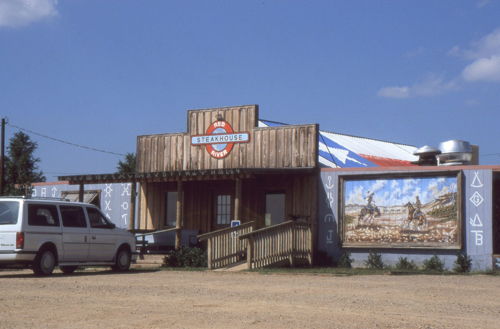 Route 66:  Red River Steakhouse in McLean - Texas