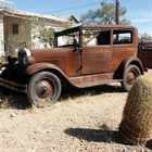 "Route 66 - rotten car" Hackberry Arizona - USA