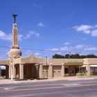 Route 66:  U Drop Inn Cafe in Shamrock - Texas