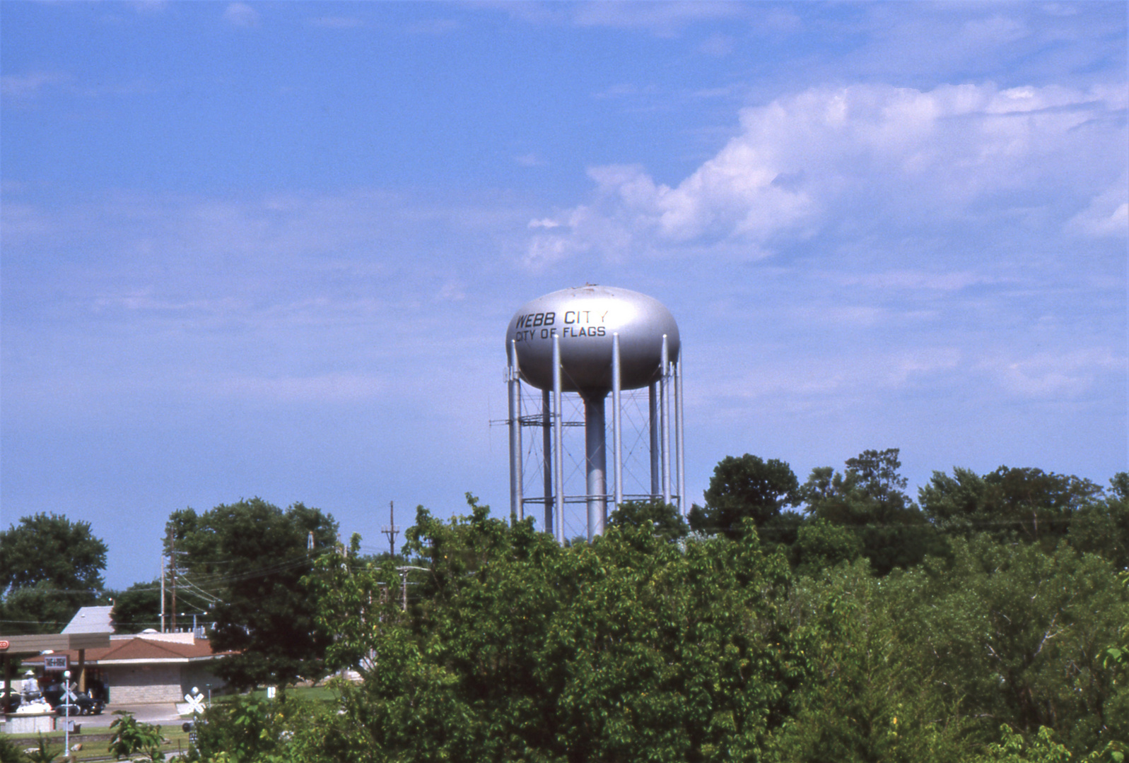 Route 66:  Wasserturm in Webb City - Missouri