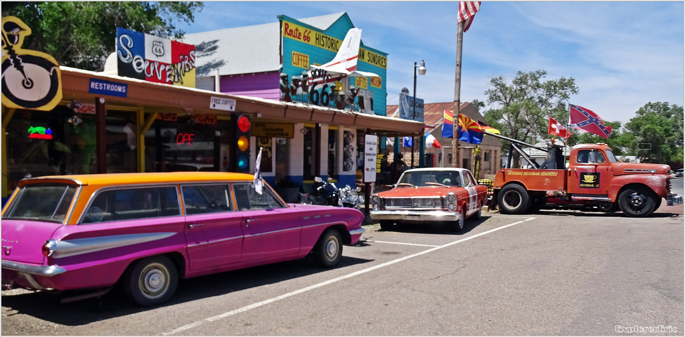 Route 66.............in Seligman