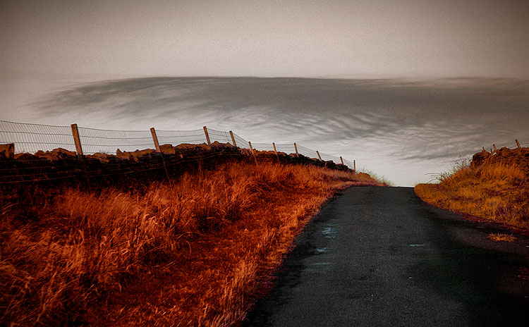 Route dans le Cumbria