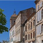 Route de Castelsarrasin et Tour de l’Horloge  --  Auvillar