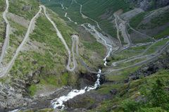 Route des trolls Norvege