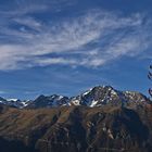 Route du Col d’Azet: vue vers l’ouest -- 12/2015 -- Strasse des Azet-Passes: Sicht nach Westen