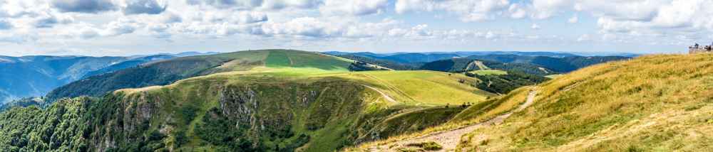 Routes des cretes, Lothringen,Frankreich