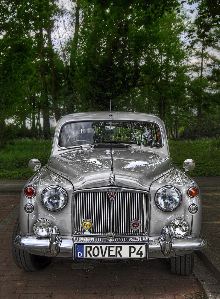 Rover P4 Frontansicht