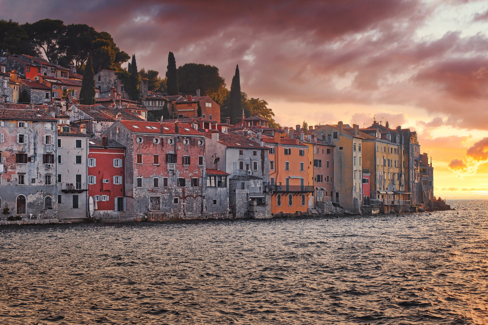 Rovinj Abendstimmung