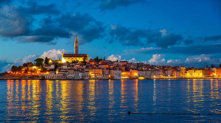 Rovinj am Abend