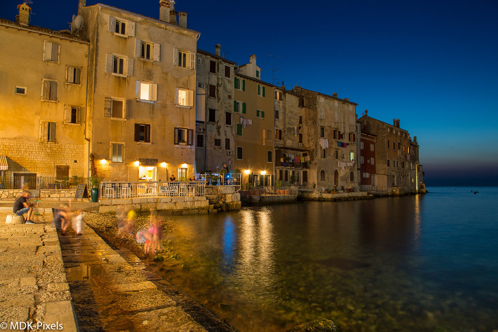 Rovinj at night