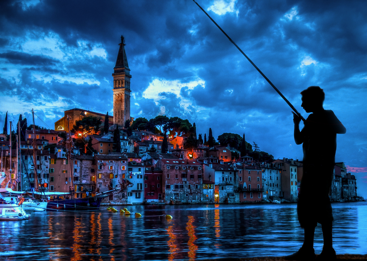 Rovinj at Night