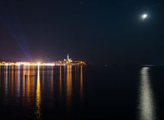 Rovinj bei Nacht