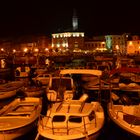 Rovinj bei Nacht