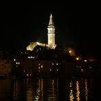 Rovinj bei Nacht