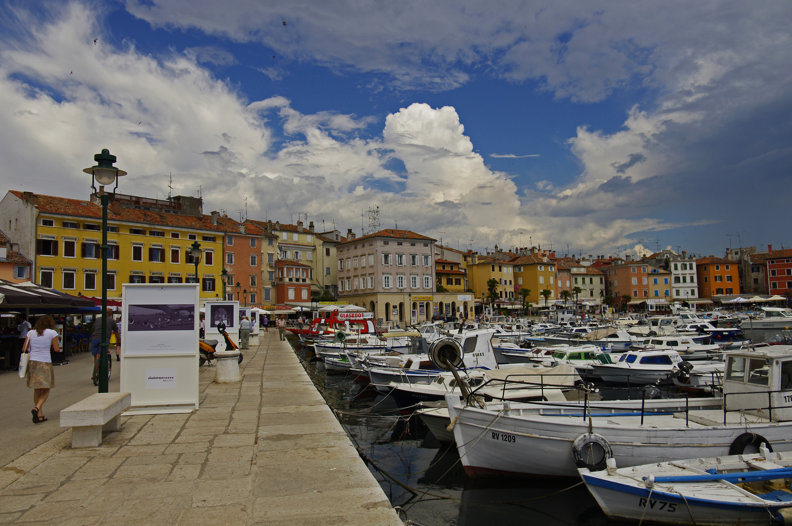 Rovinj Hafeenpromenade