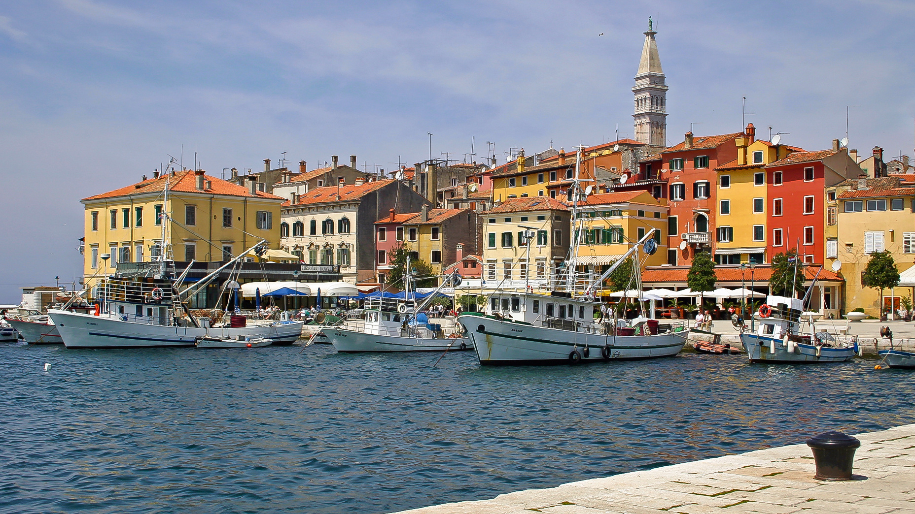 Rovinj Hafen, Kroatien