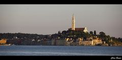 Rovinj im Sonnenuntergang