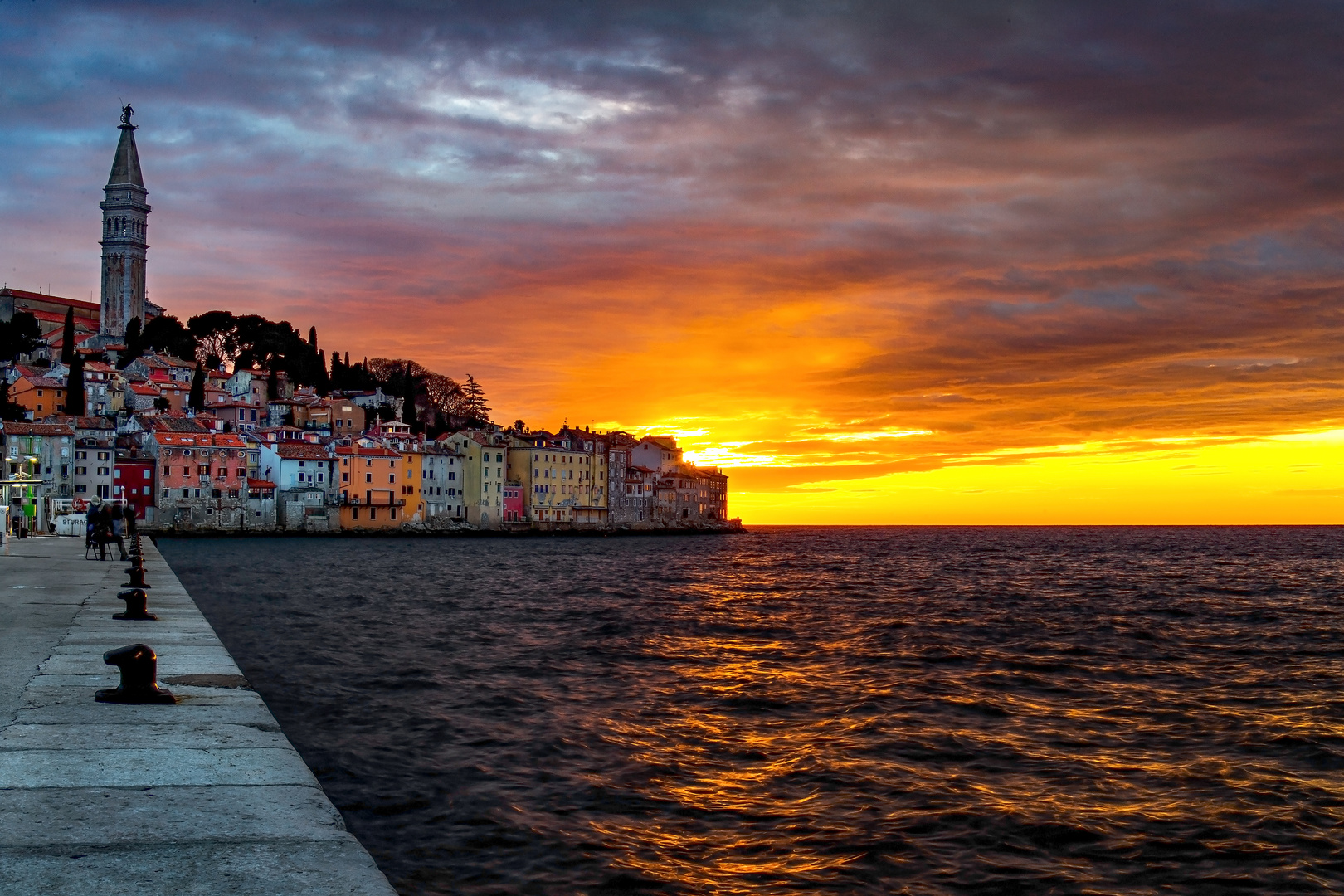 Rovinj im Winter