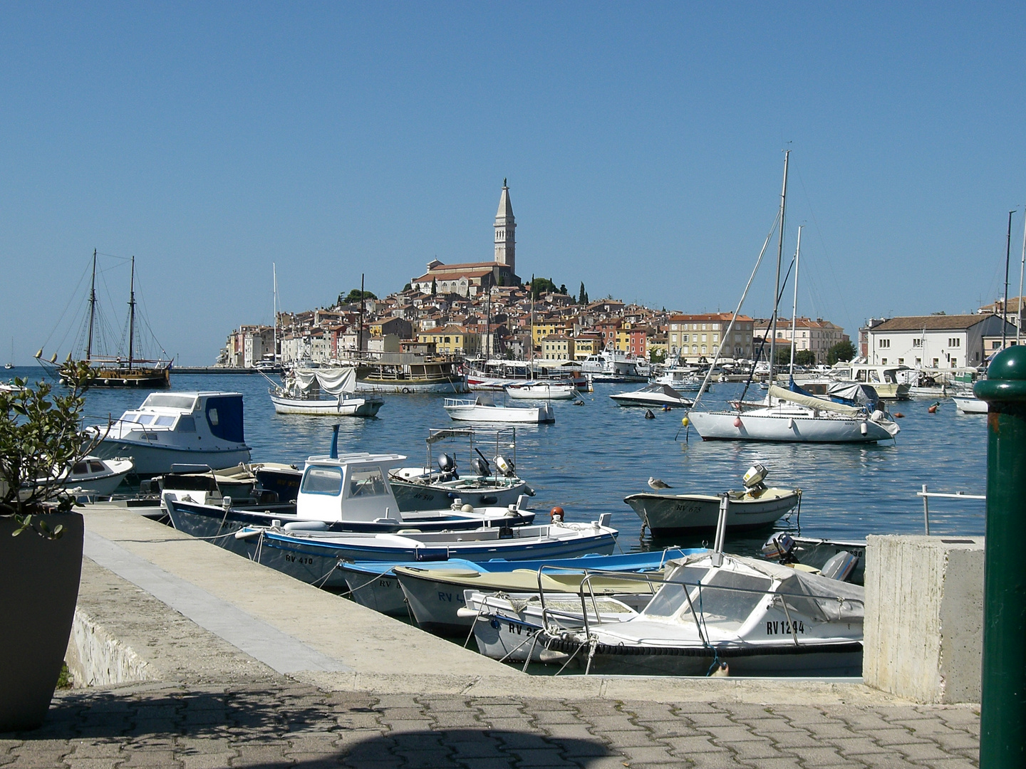 Rovinj in Istrien.