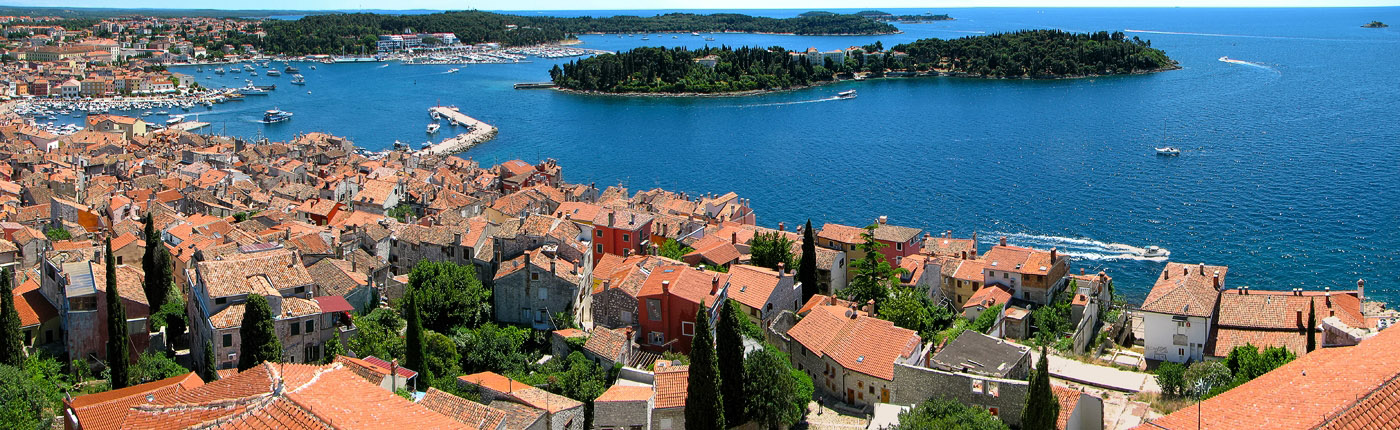 Rovinj - Kirchturmpanorama