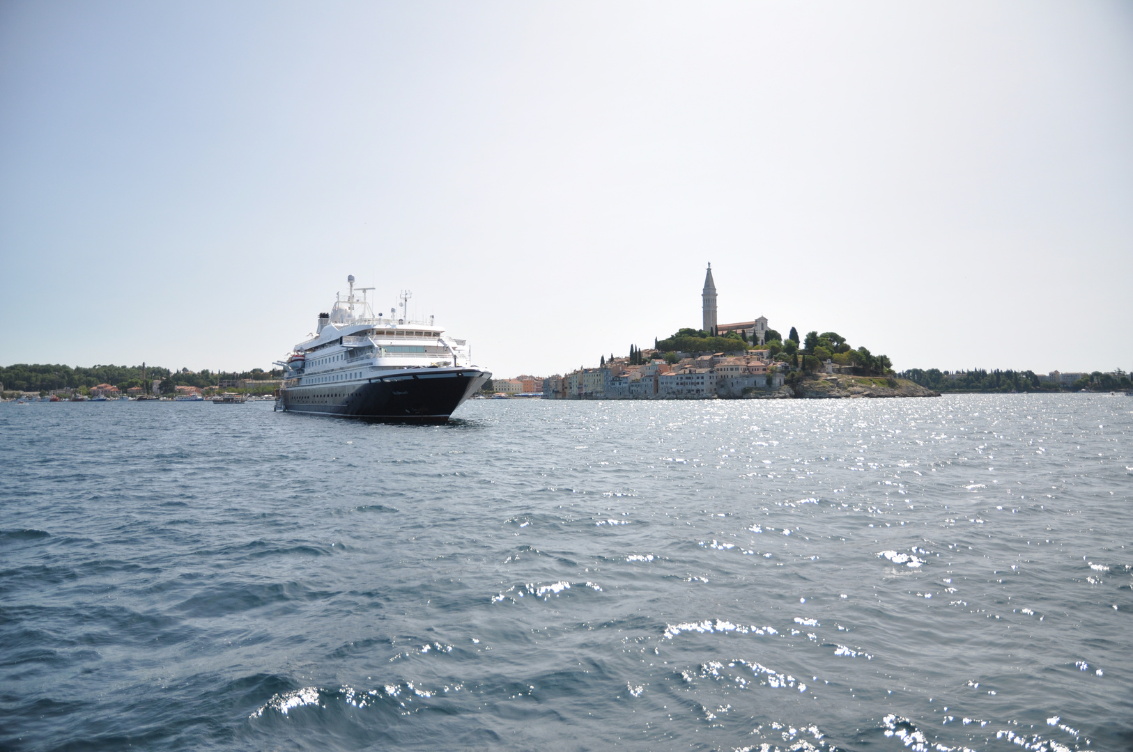 Rovinj mit der SeaDream 1