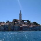 Rovinj seeseitig von Norden