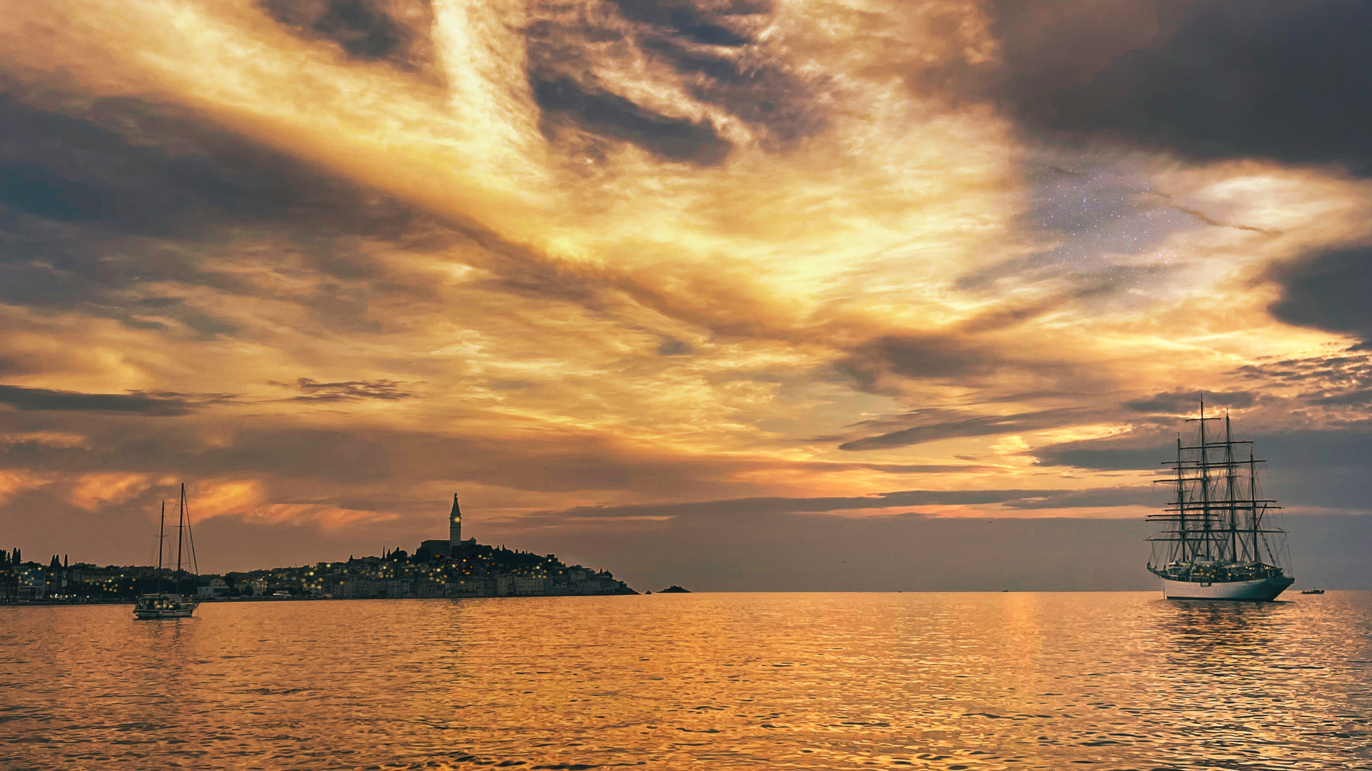 Rovinj Sonnenuntergang