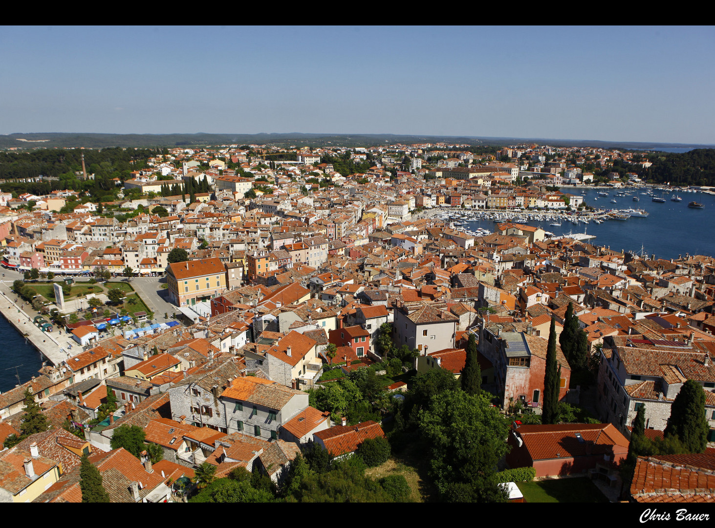 Rovinj von oben