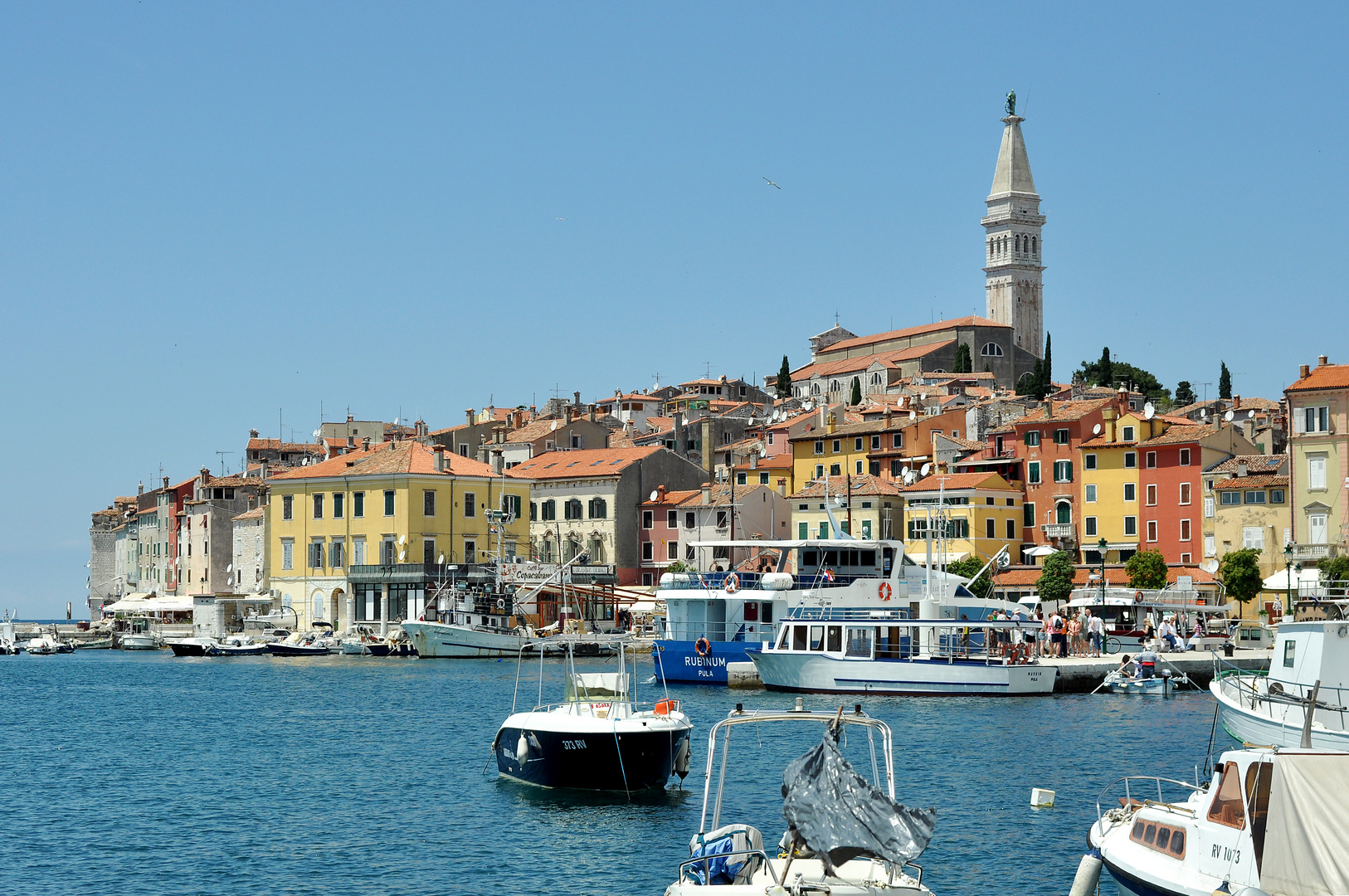 Rovinj zur Mittagszeit