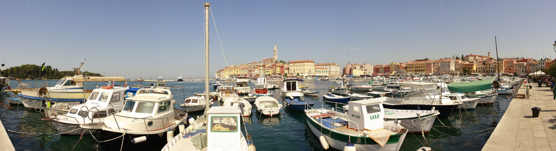 Rovinj...ein Blick auf den Hafen