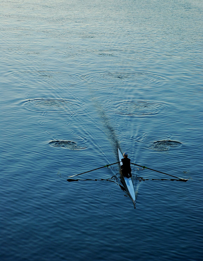 Row, row, row your boat gently down the stream