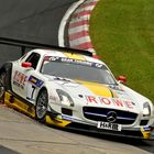 Rowe Mercedes AMG SLS GT3 am Kleinen Karussell!