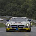 Rowe Mercedes SLS beim ADAC 24-Stunden-Rennen