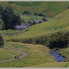 Rowhope farm upper Coquetdale