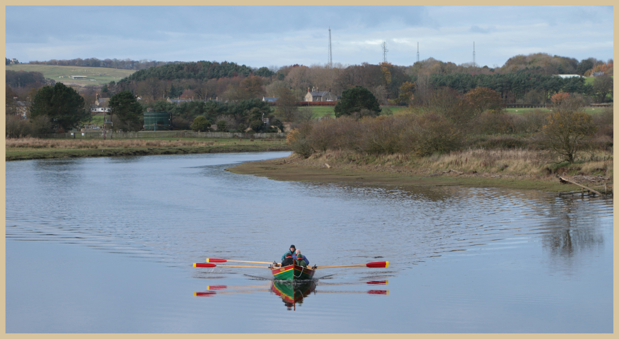 rowing at alnmouth 3