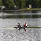 [ rowing; two ladies ]