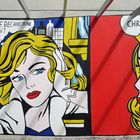 Roy Lichtenstein auf Sichtbeton